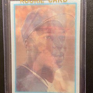 1986 Sportflics Bo Jackson Hologram Rookie Card (#40)!! RARE!